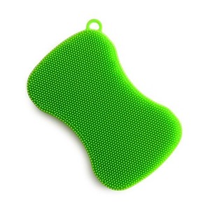 Norpro Silicone Dish Scrubbing Sponge / Vegetable Scrubber Brush - 1 of 4
