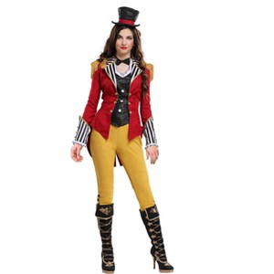 HalloweenCostumes.com Ravishing Ringmaster Costume for Women - 1 of 4