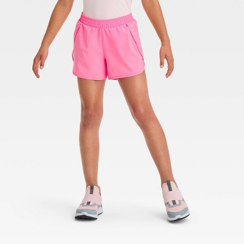 Girls' Core Tumble Shorts - All In Motion™ Black L