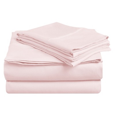 Classic Modern Premium Cotton 400-Thread Count Luxury Solid Transitional Casual Stylish Ultra-Soft Deep Pocket Sheet Set by Blue Nile Mills