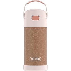 Thermos 12 oz. Kid's Glitter Funtainer Insulated Stainless Steel Water Bottle - 1 of 2