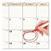 Recycled Monthly Horizontal Wall Calendar, Marble Stone Artwork, 14.88 x 12, White/Sand Sheets, 12-Month (Jan to Dec): 2026 - 3 of 4
