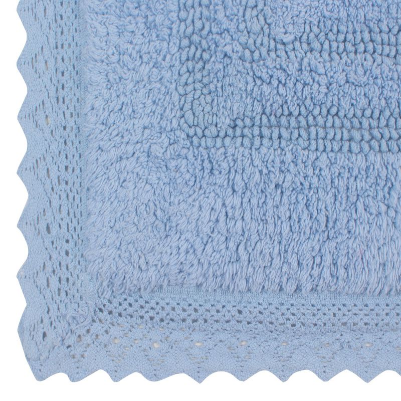 Opulent Collection Cotton Reversible Tufted Bath Rug - Home Weavers, 3 of 5