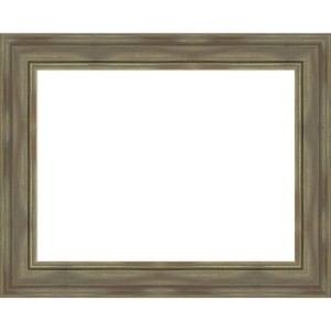 Amanti Art Alexandria Greywash Framed Dry Erase Magnetic Board - 1 of 4