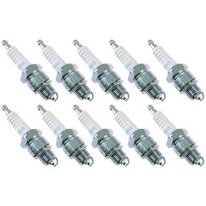 NGK 10 Pack of Genuine OEM Replacement Spark Plugs - BPR6HS-10PK - 1 of 3
