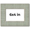 PosterPalooza | Photo Size Sculpted Blue Picture Frame - UV Acrylic, Foam Board Backing, Hanging Hardware - 2 of 4