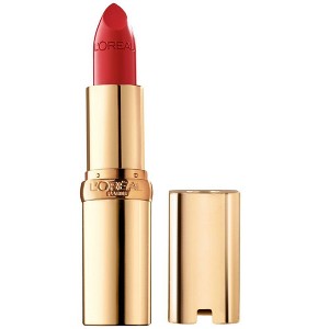 L'Oreal Paris Colour Riche Original Satin Lipstick for Moisturized Lips - 0.13oz - 1 of 4