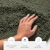 Soft Absorbent Chenille Bath Mat Rug with Anti-Skid Rubber Backing - Becky Cameron - 4 of 4