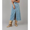 Lola Jeans - USA - HALSTON-VIB High Rise Maxi Skirt - 4 of 4