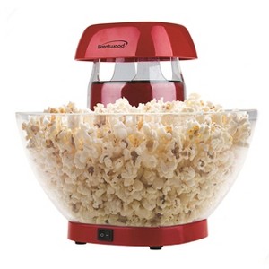 Brentwood Jumbo 24-Cup Hot Air Popcorn Maker in Red - 1 of 4