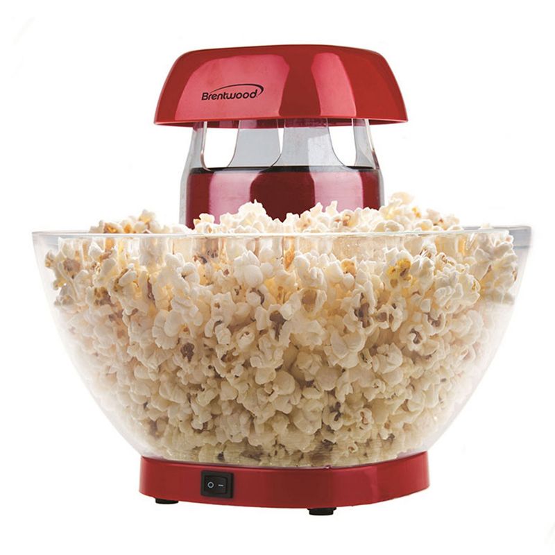 Brentwood Jumbo 24-Cup Hot Air Popcorn Maker in Red, 1 of 5