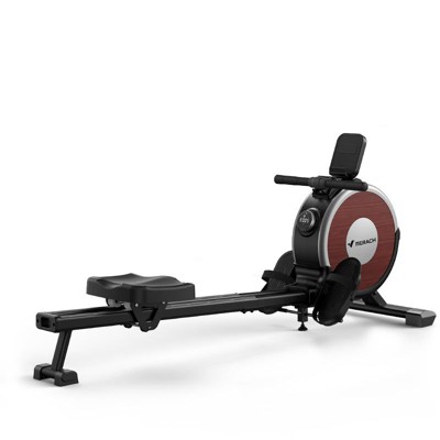 MERACH Q1S Pro Magnetic Rowing Machine Workout Full Body Fitness For Home, Dual Slide Rail with Max 350lbs Weight Capacity, App Compatible