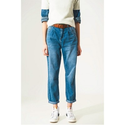 Women's Dare to Wear Darts at the Waist Straight Leg Jeans - Q2