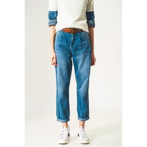 Women's Dare to Wear Darts at the Waist Straight Leg Jeans - Q2 - 1 of 3