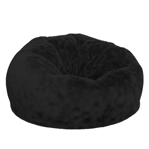 Oversized fluffy best sale bean bag chair