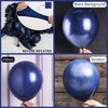 PartyWoo Balloons Navy Blue Pearl 36 18 12 10 5 Inch 100 pcs - 2 of 4