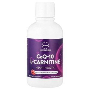 MRM Nutrition CoQ-10 L-Carnitine, Cherry-Pomegranate, 16 fl oz (480 ml) - 1 of 4