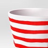 19oz Melamine Tumbler Red Striped - Room Essentials™ - 3 of 3
