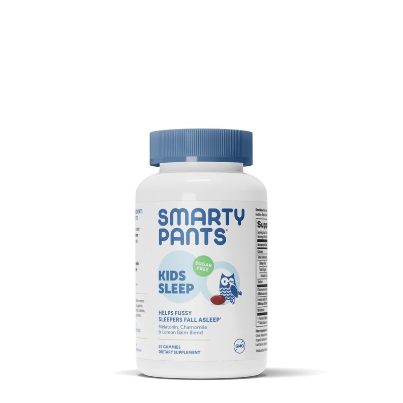 SmartyPants Sugar Free Kid&#39;s Vegan Sleep Gummy Vitamins with Melatonin - 25 ct, 3 of 7