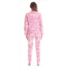 #FollowMe Womens Tie Dye Jogger Set  French Terry Two-Piece Loungewear & Sweatsuit - 3 of 3