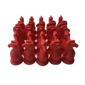 WE Games Chess Knight Erasers (Pack of 25) - Assorted Colors - 1 of 4