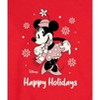 Men's - Disney - Vintage Minnie Happy Holidays Graphic Fleece Sweatshirt - 2 of 4