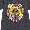 Girls' - LOL Surprise! - Free Spirit Doll Graphic Short Sleeve Fleece Dress - 2 of 3