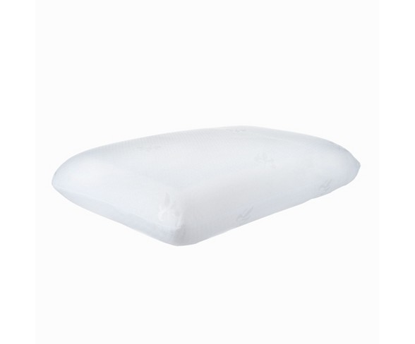 Comfort Gel Memory Foam Pillow With Cover White - Bluestone&#174;