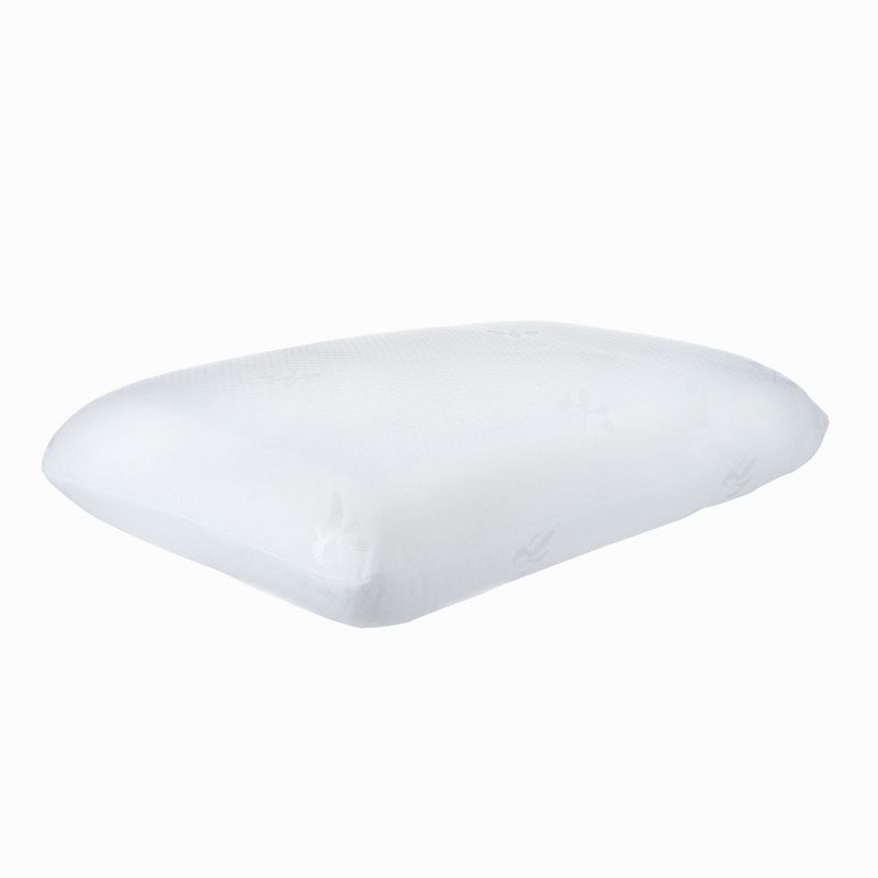 Comfort Gel Memory Foam Pillow With Cover White - Bluestone, 5 of 6