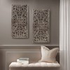MAYEERTY Wall Decor Set Carved Wood 2 piece - 3 of 4