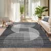 COZONY Washable Geometric Rug, Modern Non-Slip Carpet for Living Room and Dining Room - 2 of 4
