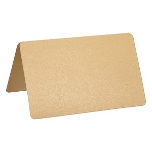 Unique Bargains Foldable Blank Wedding Party DIY Favor Decor Table Name Place Card 50 Pcs - 1 of 4