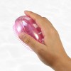 Unique Bargains Egg Shape Mini Portable Hair Brush 3.5" x 2.68" x 1.89" 1 Pc - 4 of 4