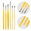 Unique Bargains Stainless Steel Ear Cleansing Tool Set Ear Care Set with Faux Leather Packaging 6 Pcs - 3 of 4