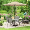 Yaheetech 10FT Patio Umbrella Market Umbrella with Push Button Tilt and Crank - 2 of 4