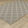 Oriental Weavers Caicos CA02N Grey/ Light Grey Indoor/Outdoor Area Rug - 7'10" x 10' - 3 of 4
