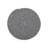 Unique Bargains Trivet Round Rope Woven Mat Cotton Non-woven Fabric 7.87"x7.87"x0.31" - 3 of 3