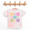The Juniper Shop Checkered Bunny Outline Coquette Youth Short Sleeve Tee - 2 of 4