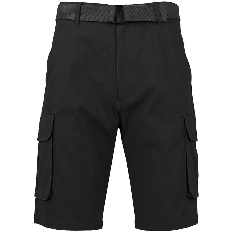 BLU ROCK Men's 3-Pack Cotton Flex Stretch Cargo Shorts With Belt, 5 of 12