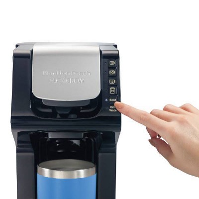 Hamilton Beach Single-Serve Coffee Maker 49901: K-Cup Compatible, 6 Cup Capacity, 1400W, Black, Electric