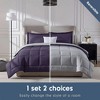 BAGOKIE 5/7 PCS Bed in a Bag Reversible Bedding Set with Comforter, Sheets, Pillow Sham, Pillowcase - 4 of 4
