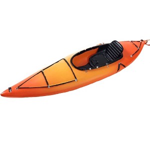 Kurt Adler Resin Kayak Christmas Tree Ornament, Orange, 5" - 1 of 1