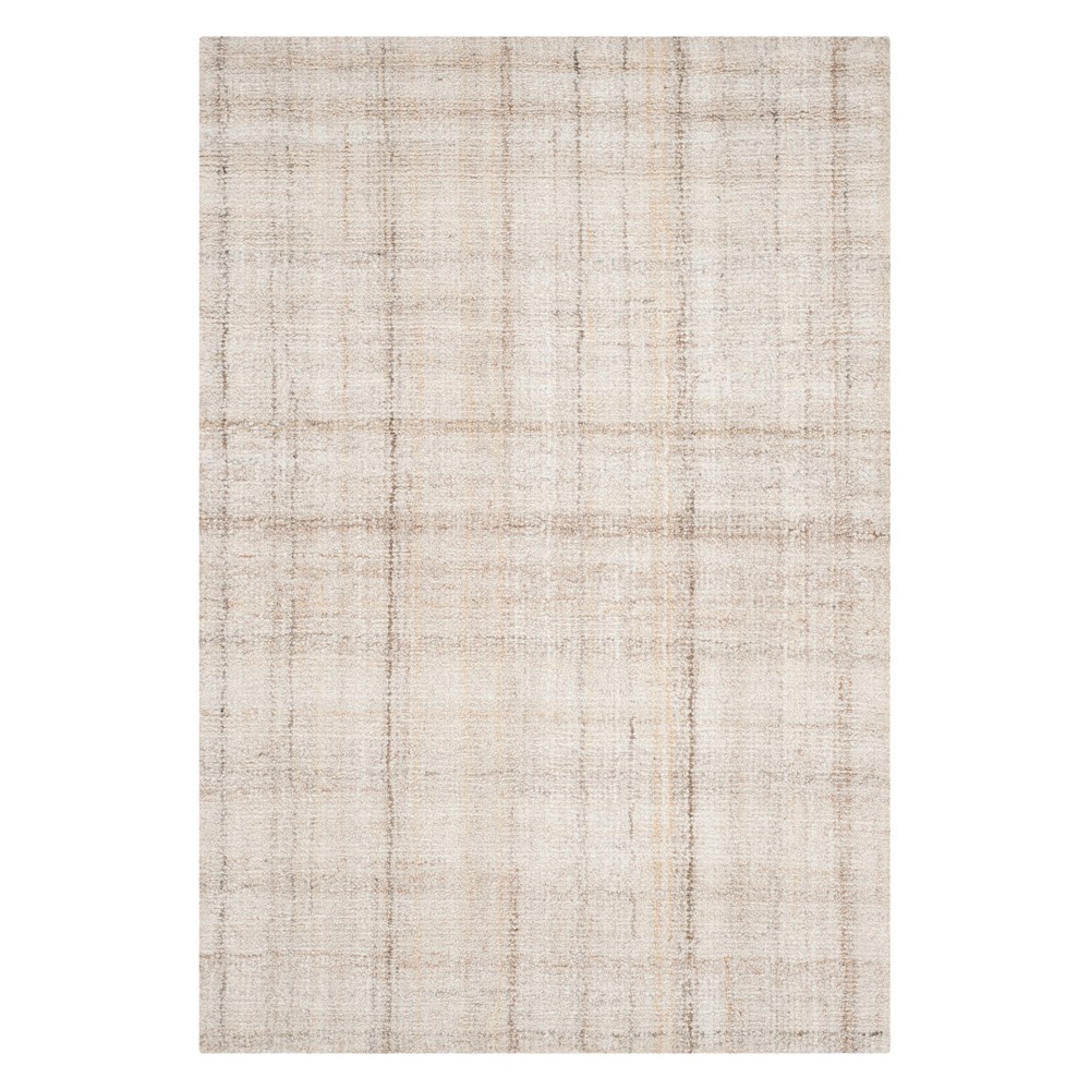 3'X5' Crosshatch Accent Rug Ivory/Beige - Safavieh