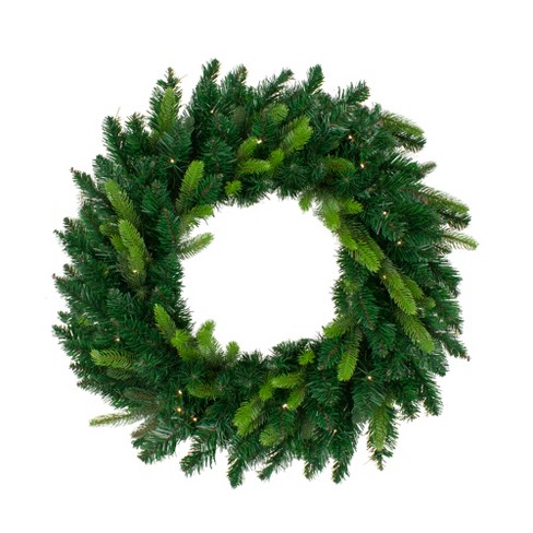 Northlight Pre-lit Led Gunnison Pine Artificial Christmas Wreath - 24 ...