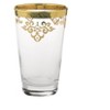 Classic Touch Set of 6 Tumblers with Gold Design - image 3 of 3