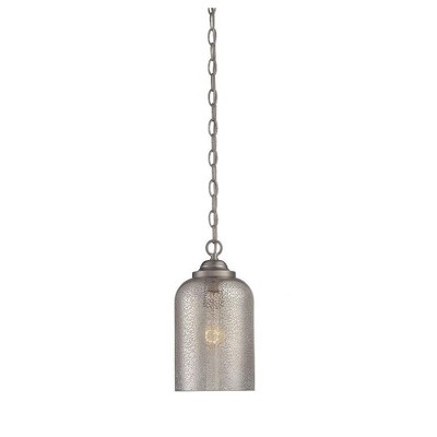 Savoy House Bally 1 - Light Pendant in  Satin Nickel