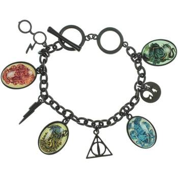 Harry Potter Eight Charm Bracelet Black