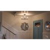 Urban Ambiance Luxury Luxe Industrial Ceiling Fixture,  15"H x 19-7/8"W,  Brushed Nickel Finish, UHP2240 - 2 of 4