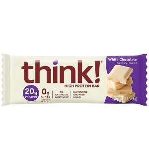 think! White Chocolate Protein Bar 2.1 oz - 1 of 3