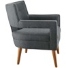 Modway Sheer Upholstered Fabric Armchair - 2 of 4